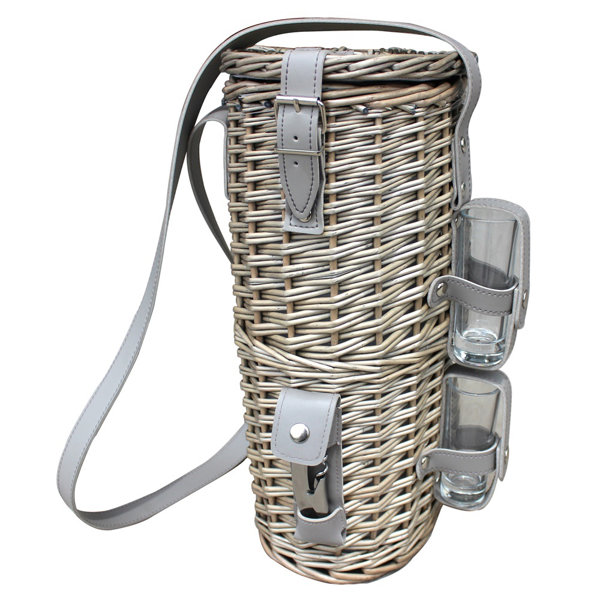 Union Rustic Wicker Picnic Backpack Wayfair.co.uk